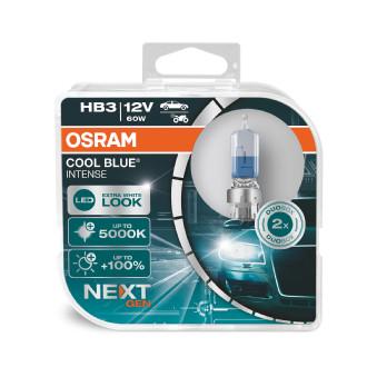 Osram Автолампа HB3 (60W 12V) Cool Blue Intense (Duobox) 2шт 9005CBN-HCB - купить в Москве, цены на Мегамаркет | 100032393323