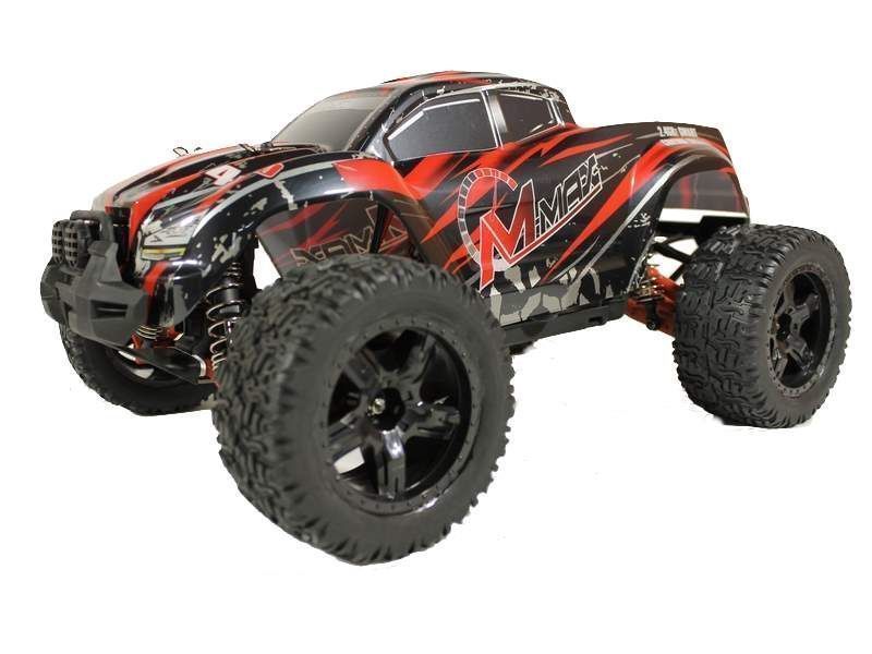 Купить машина на радиоуправлении Remo Hobby MMAX Brushless UPGRADE 4WD 1/10 RTR-RH1035UPG красный, цены на Мегамаркет