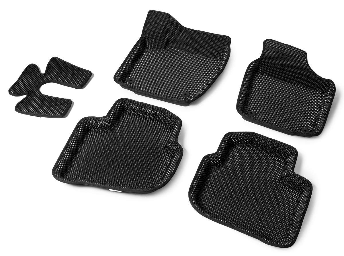 Коврики в салон AutoFlex EVA 3D (ЭВА/ЕВА) Шкода Рапид 13-/Фольксваген ...