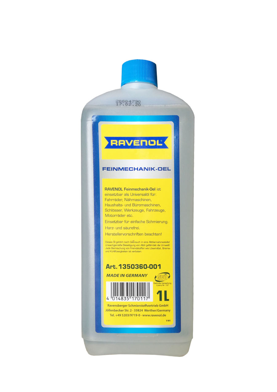 Масло для швейных машин RAVENOL Feinmechanikoel 1л, купить в Москве, цены в  интернет-магазинах на Мегамаркет