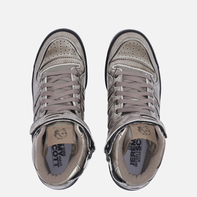 Кроссовки мужские Adidas x Jeremy Scott Forum Dipped коричневые 41.5 EU