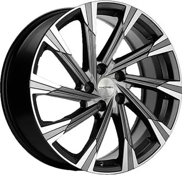 Колесный диск Khomen Wheels KHW1901 (Tucson) Gray-FP 7.5x19/5x114.3 ET48 D67.1 WHS507188 - отзывы покупателей на Мегамаркет | 100031545711