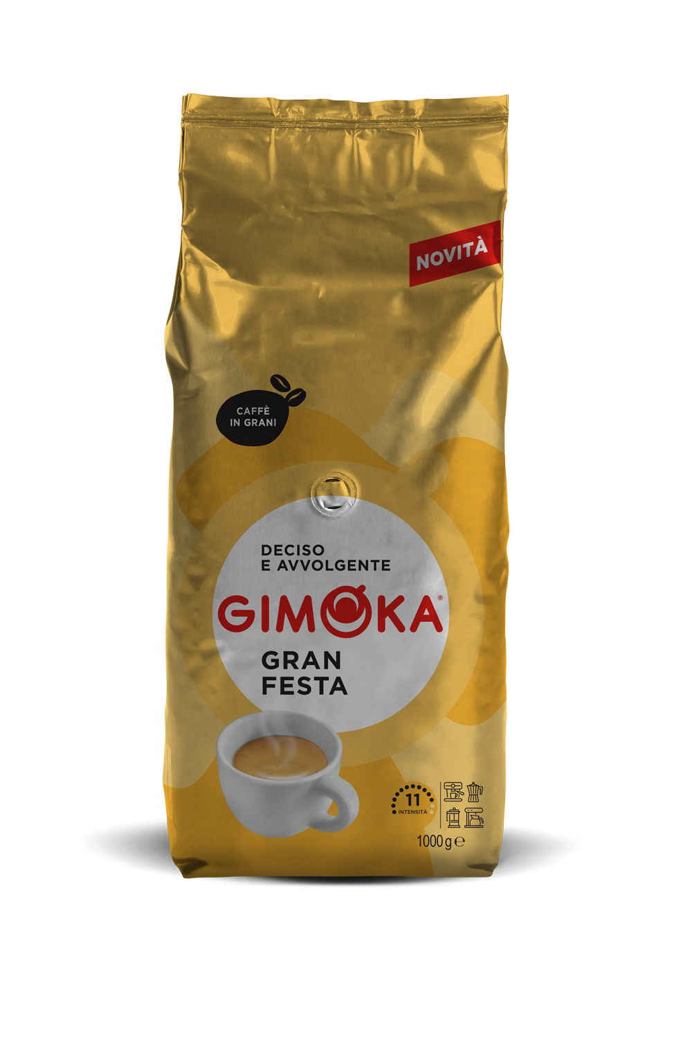 Купить кофе зерновой Gimoka Gran Festa, 1 кг, цены на Мегамаркет | Артикул: 100024383674