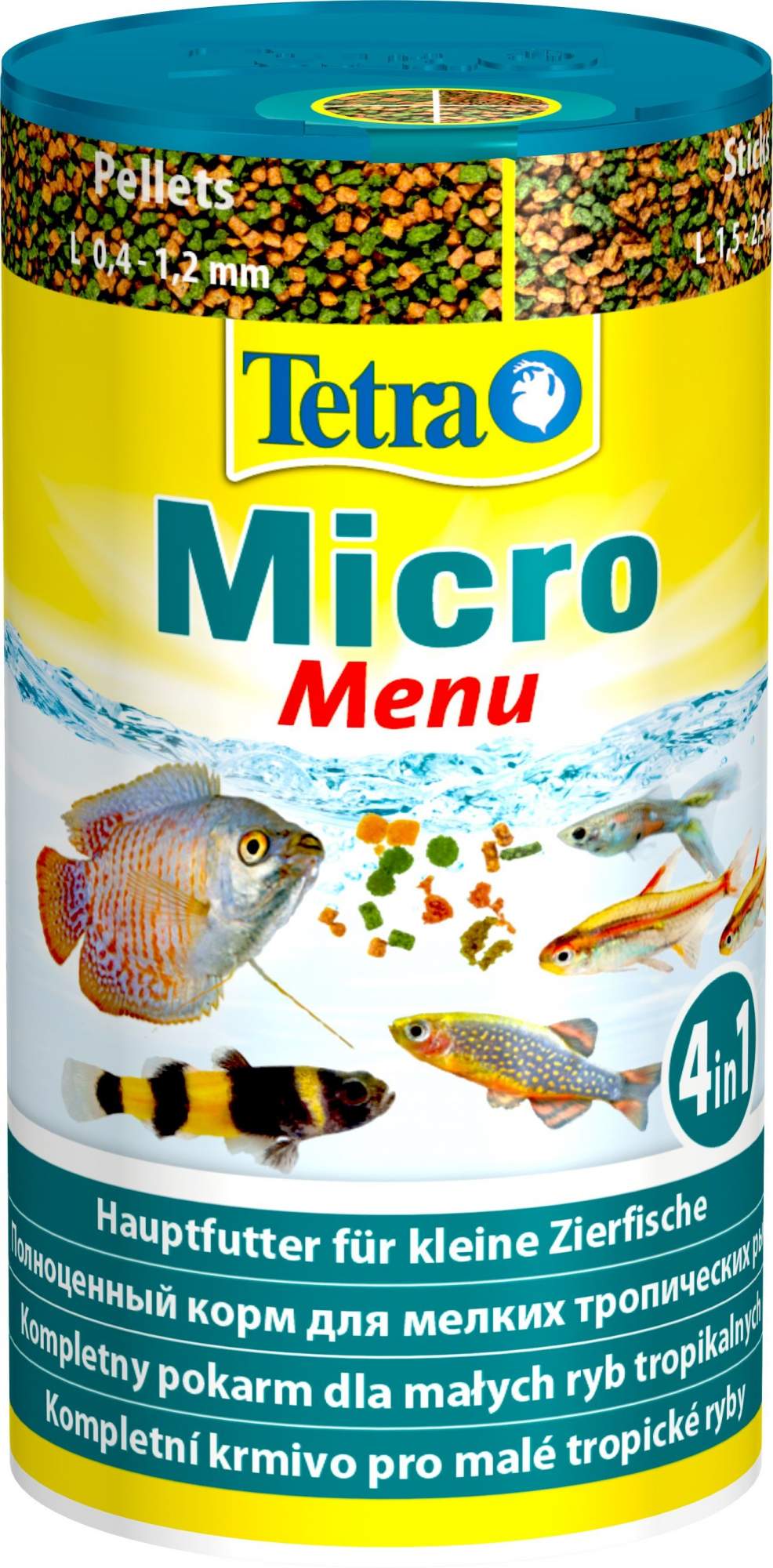 tetra micro, tetra menu 4 in 1, тетра микро меню granuls, тетра меню