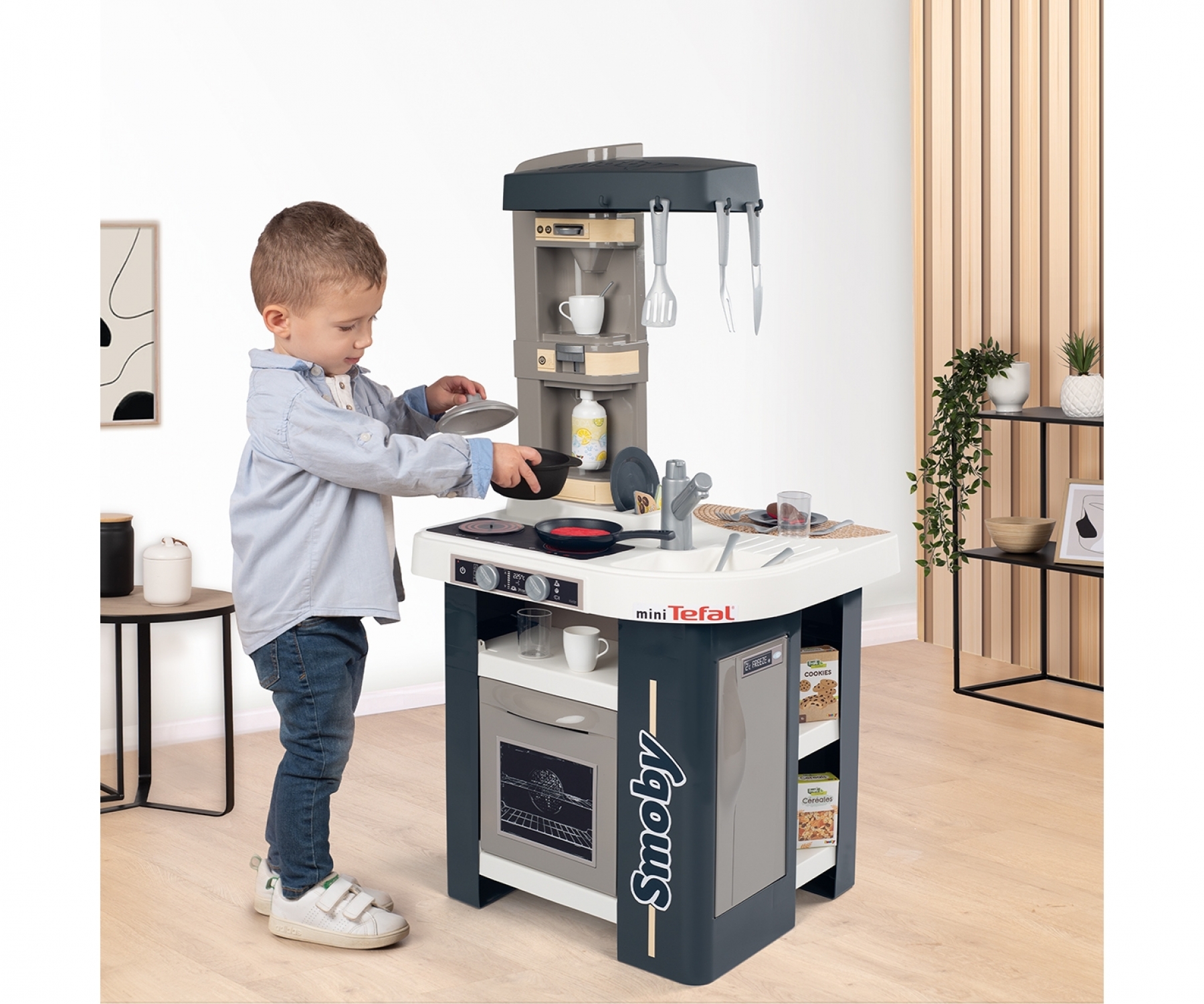 Smoby кухня tefal mini smoby