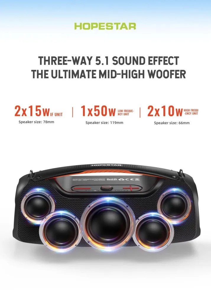 Hopestar speaker hot sale price