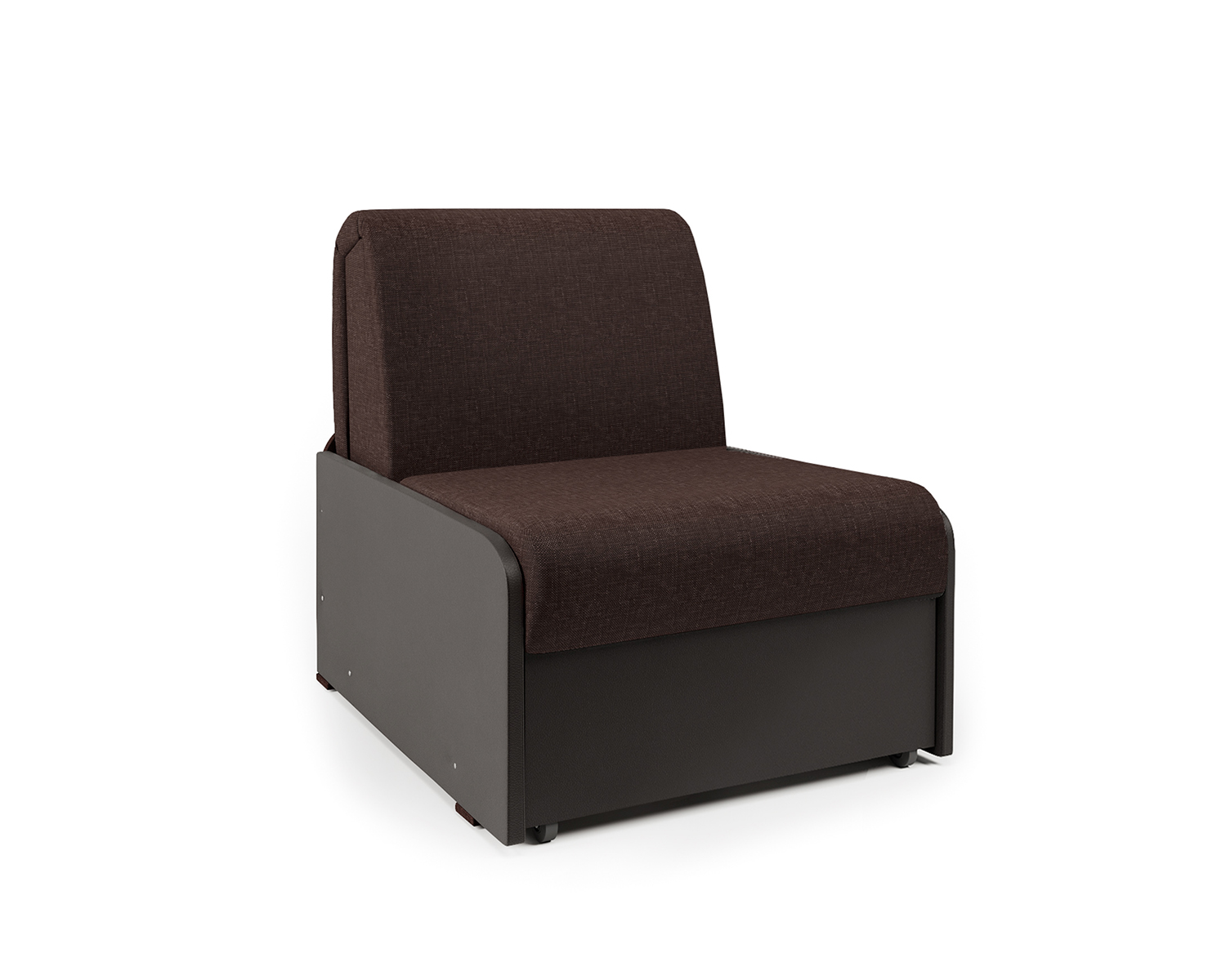 Кресло-кровать Шарм-Дизайн Коломбо БП 33070715, шоколад/шоколад/бук