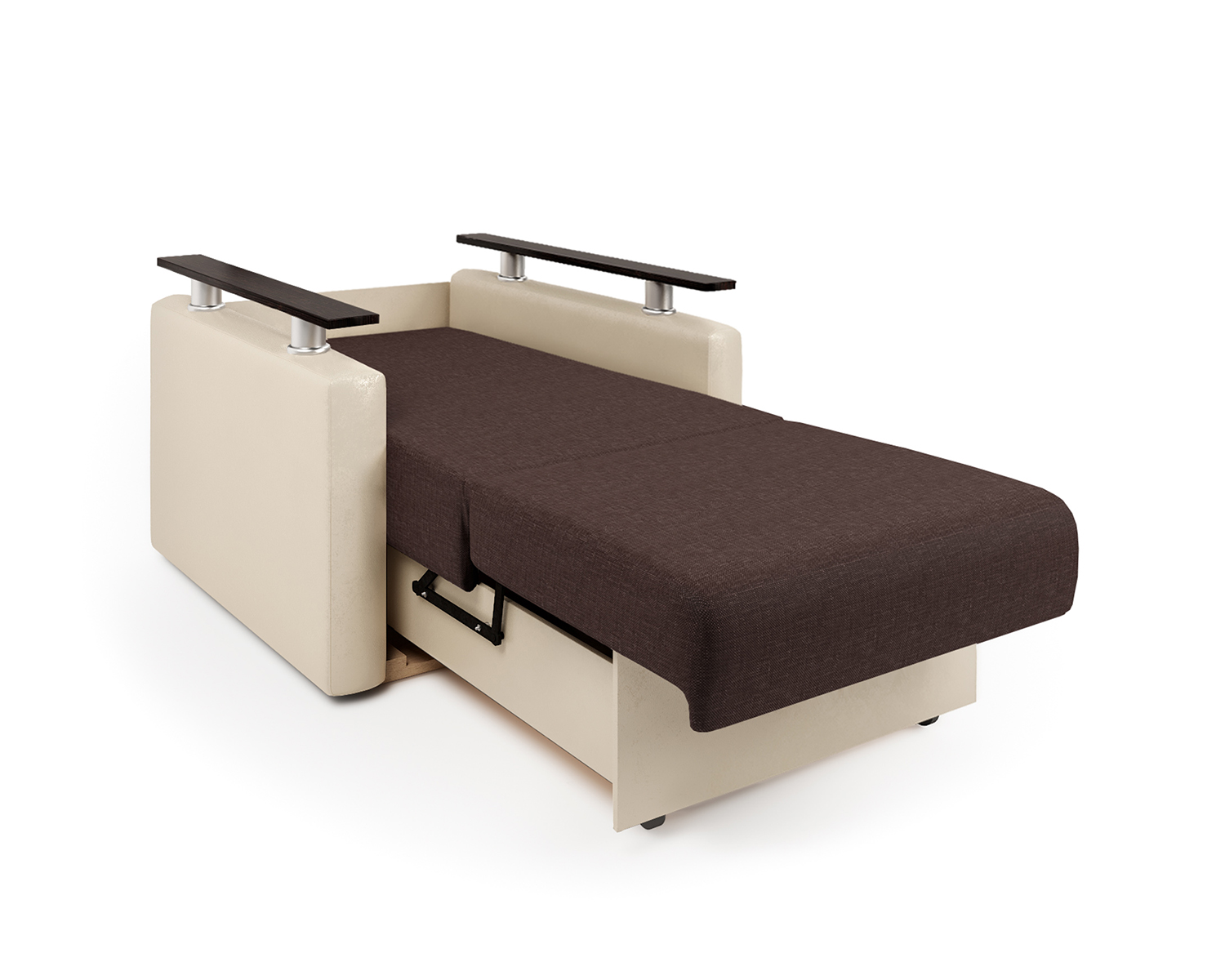 Кресло-кровать Шарм-Дизайн Шарм 33070688, шоколад/беж/бук
