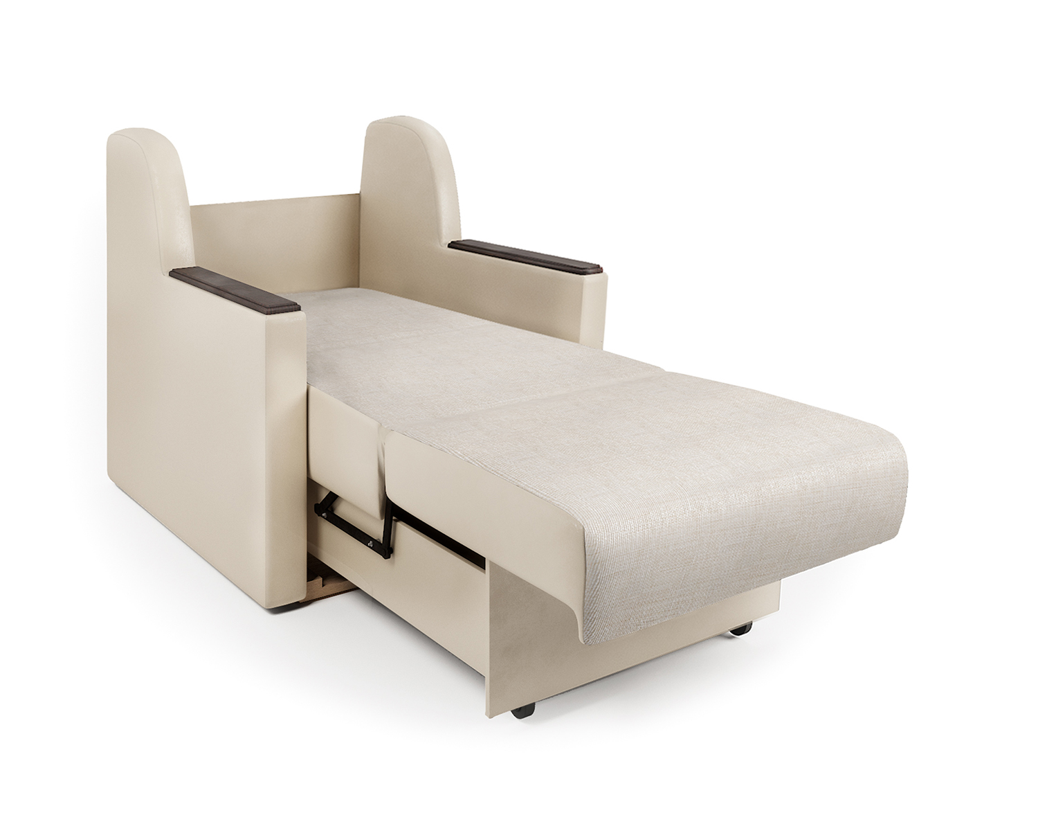 Кресло-кровать Шарм-Дизайн Аккорд Д 33070652, беж/бук