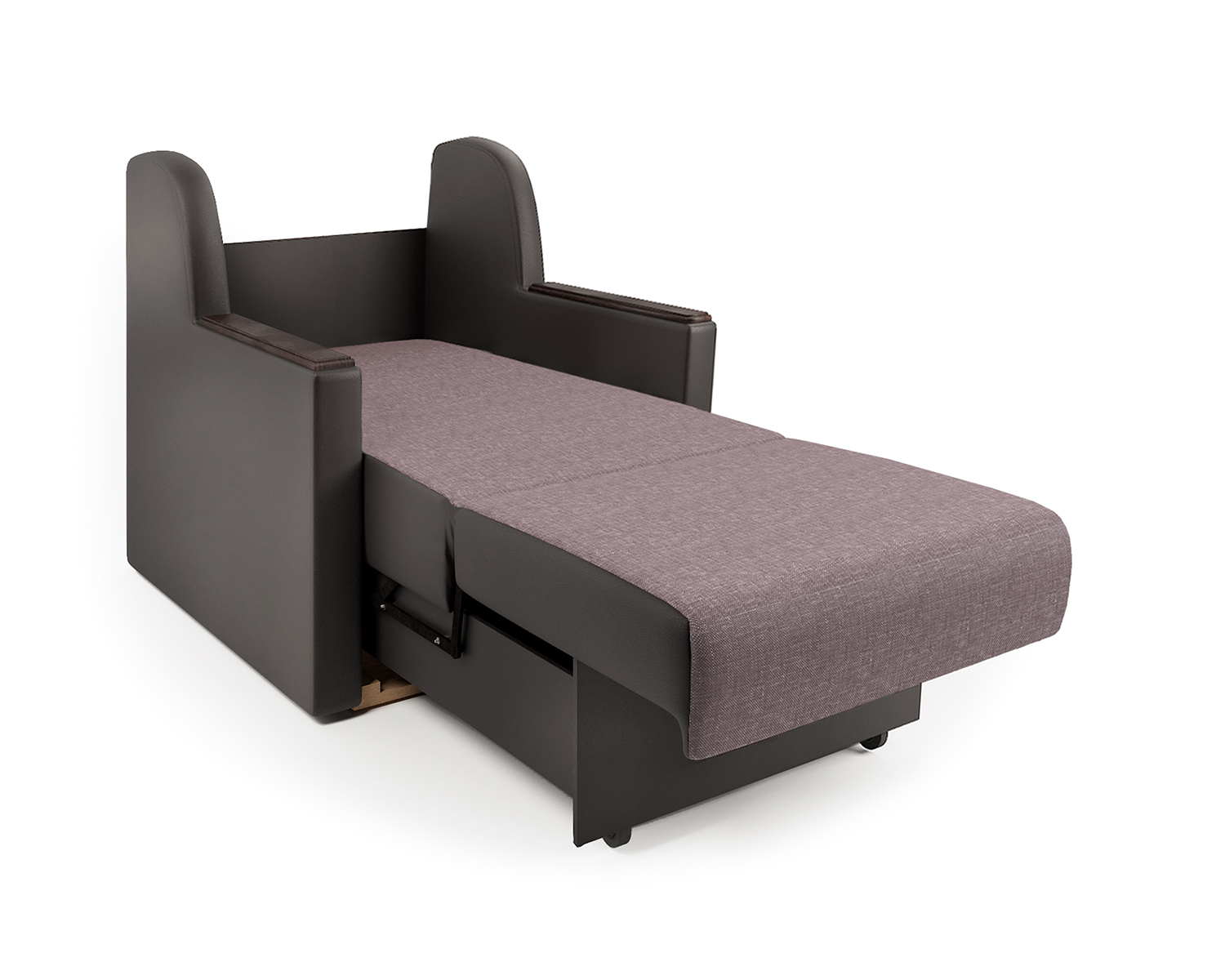 Кресло-кровать Шарм-Дизайн Аккорд Д 33070641, латте/шоколад/бук
