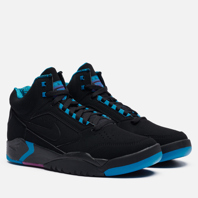 Кроссовки мужские Nike Air Flight Lite Mid Aqua черные 42 EU