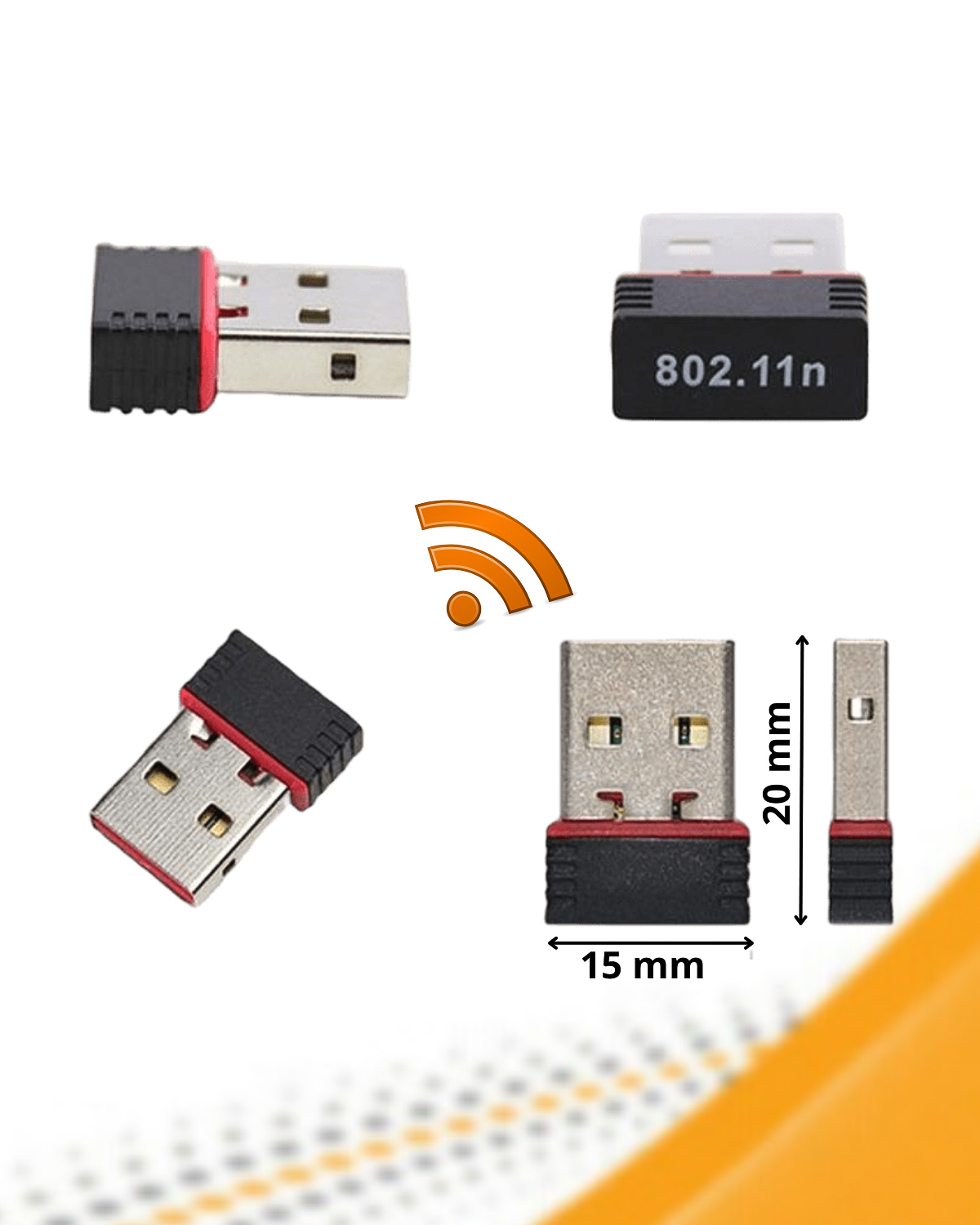 Wi-Fi адаптер 300Mbps для компьютера, ноутбука, ТВ (USB 2.0) 802.11n –  купить в Москве, цены в интернет-магазинах на Мегамаркет