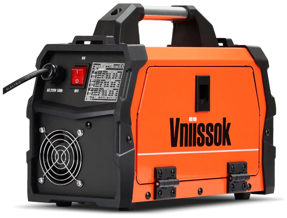 Сварочный инвертор полуавтомат Vniissok MIG-200 без газа 3 в 1 (ММА/MIG NO GAS/TIG) IGBT купить, цены в Москве на Мегамаркет