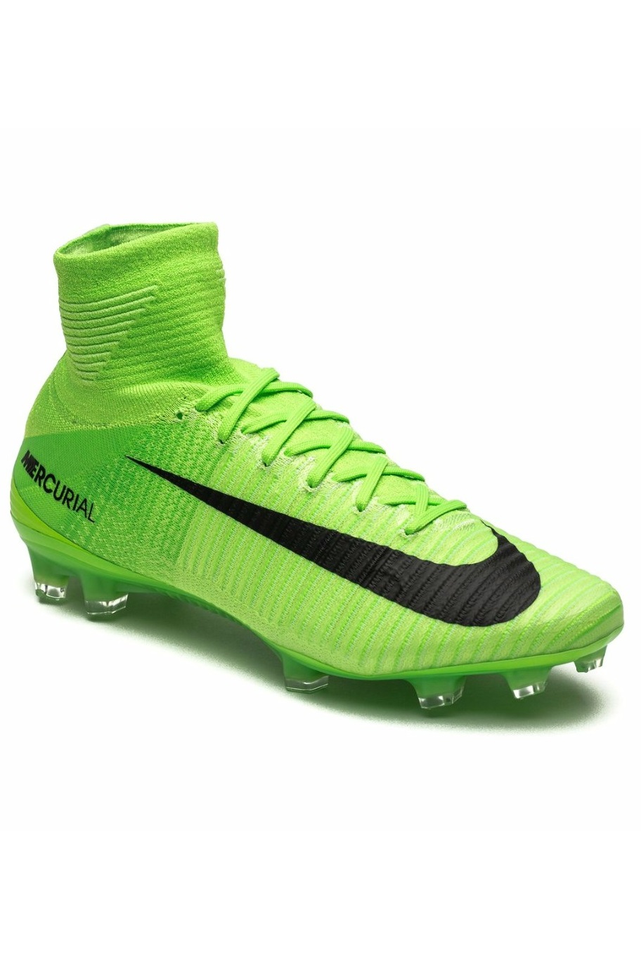 Кроссовки мужские Nike Mercurial SuperFly V FG зеленые 12 US