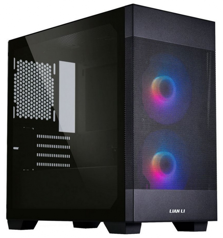 Корпус компьютерный Lian Li Lancool 205M Mesh (G99.OE744MX.10) Black - купить в Прайм, цена на Мегамаркет