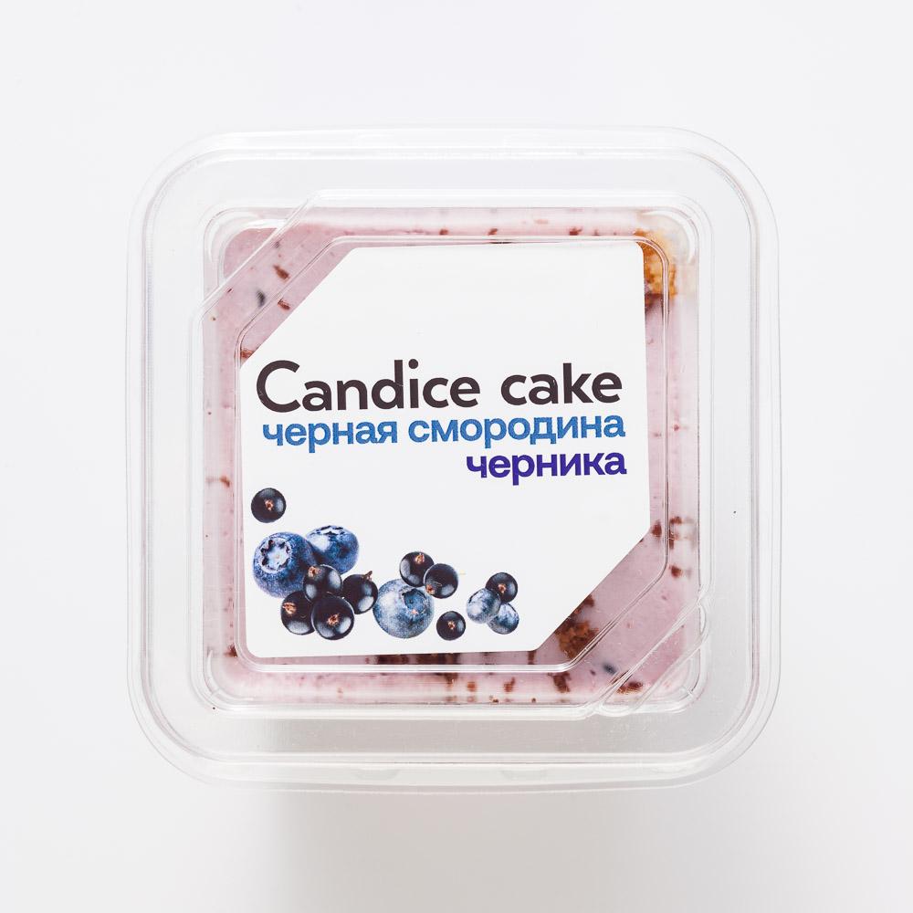 Десерт Candice чёрная смородина и черника, без сахара, 110 г