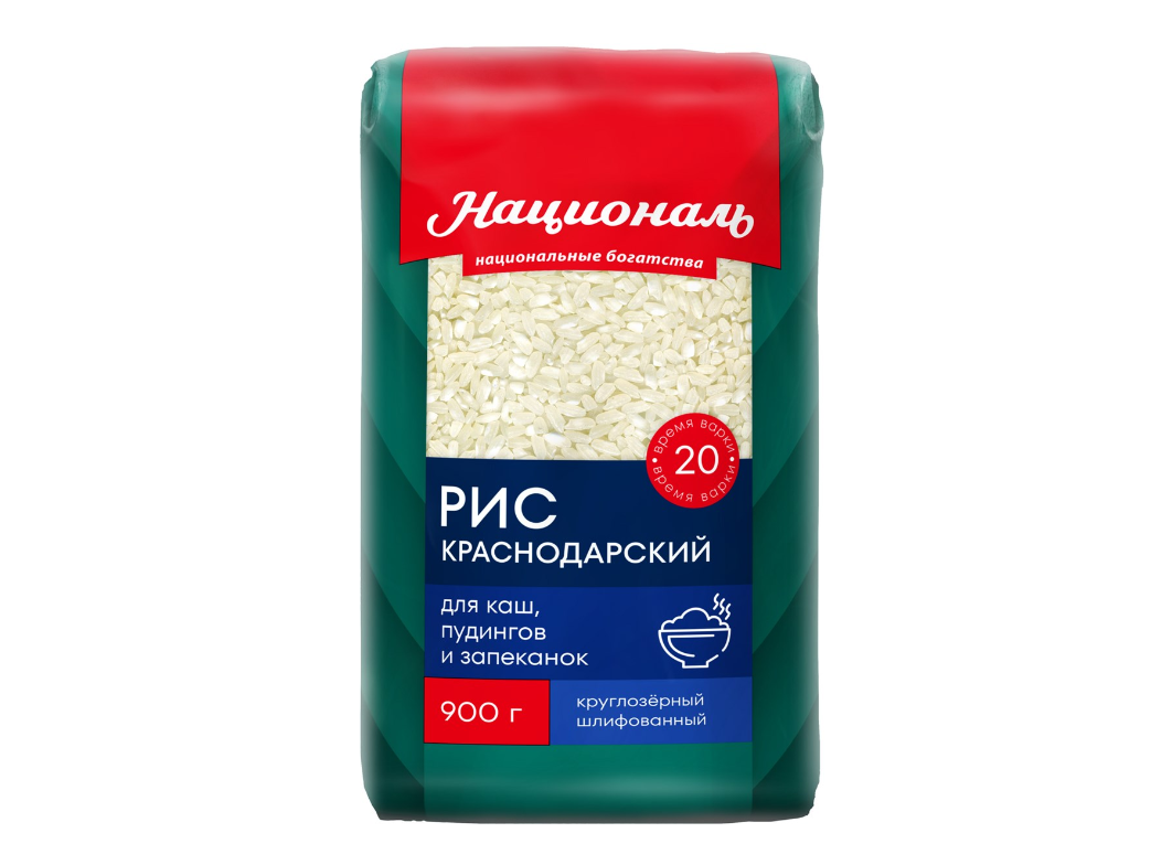 Рис Националь Краснодарский 900 г - отзывы покупателей на маркетплейсе  Мегамаркет | Артикул: 100023361635