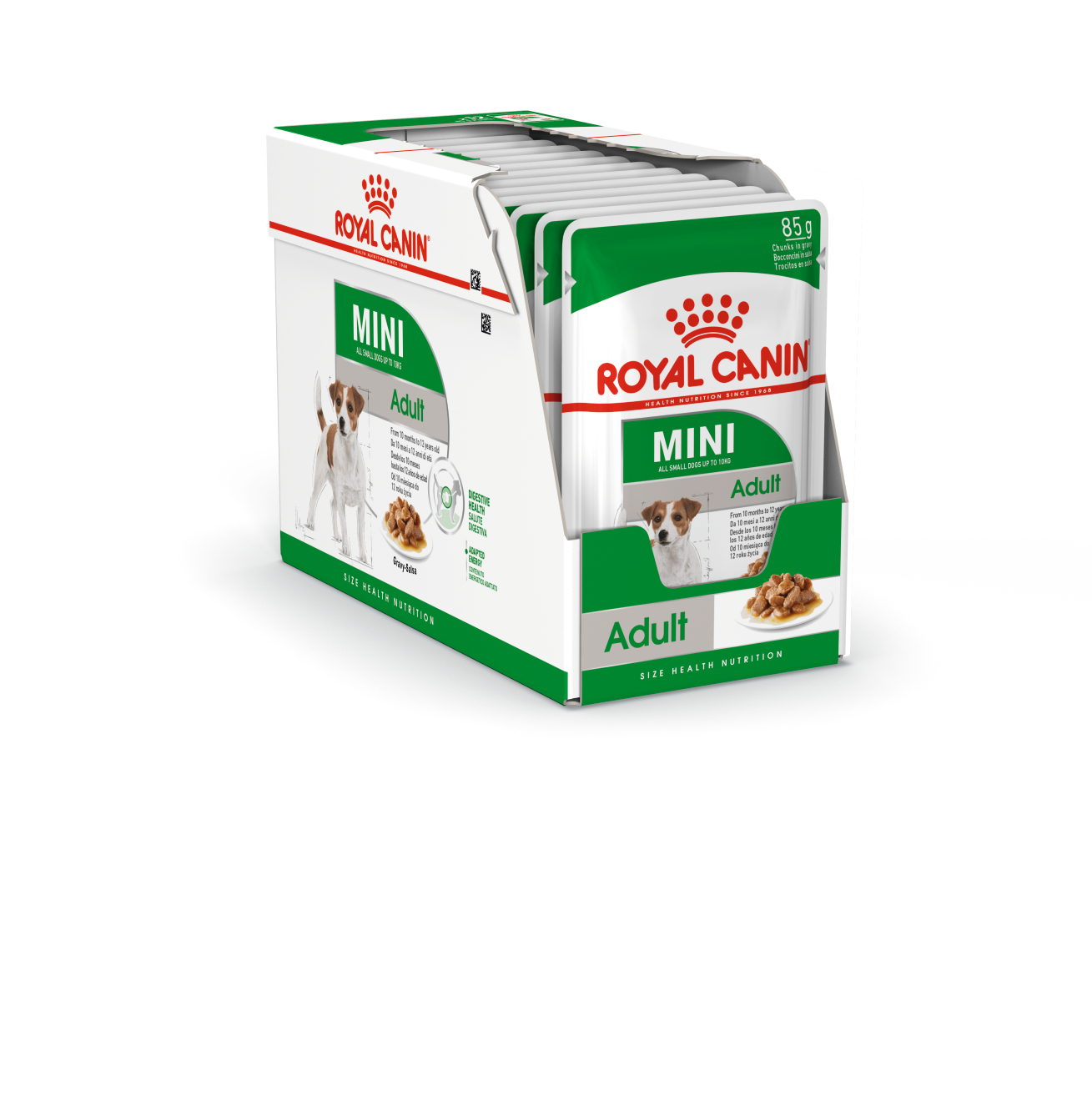Влажный корм для собак ROYAL CANIN Mini Adult, для мелких пород, мясо, 12шт по 85г