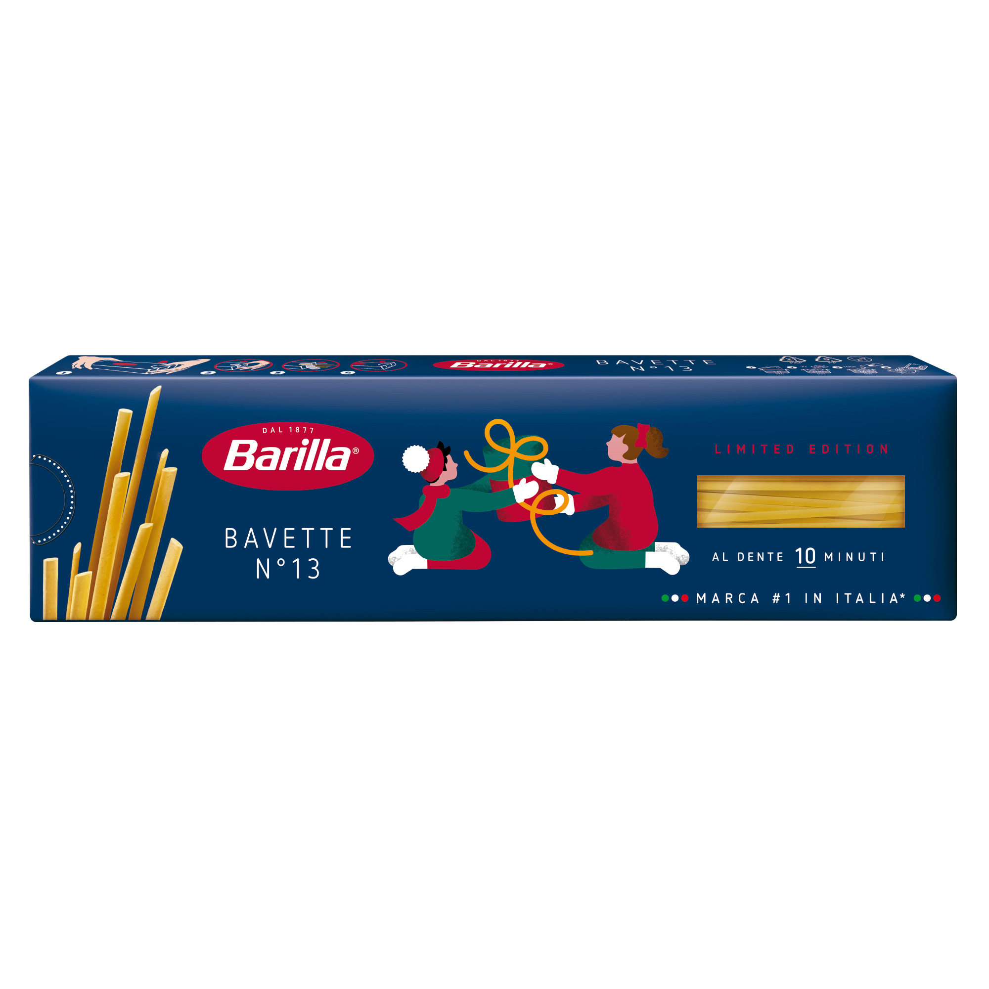 Купить макаронные изделия Barilla Bavette 13 450 г, цены на Мегамаркет | Артикул: 100023361242