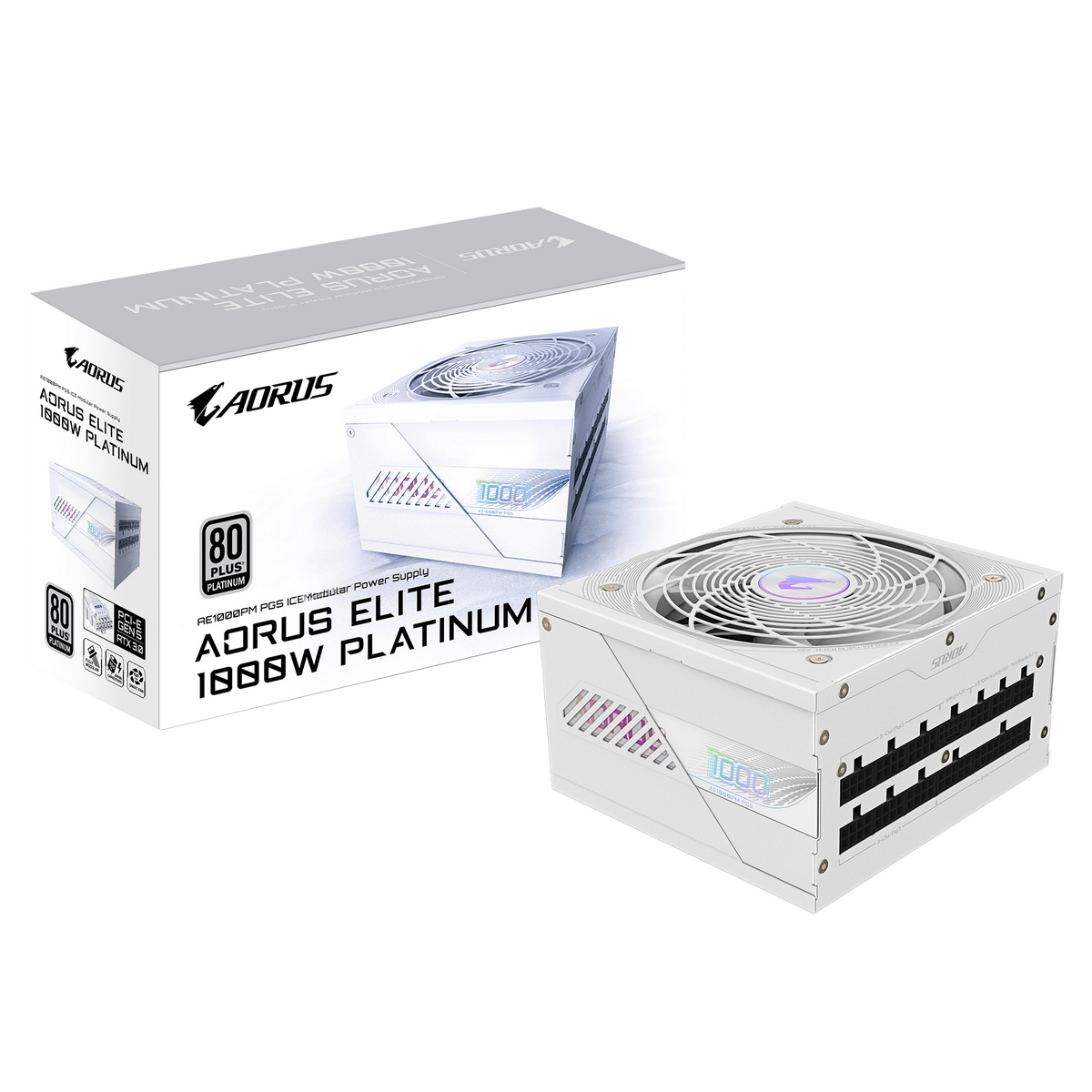 Блок питания GIGABYTE AE1000PM PG5 ICE 1000W (GP-AE1000PM PG5 ICE) - купить в X-PC, цена на Мегамаркет