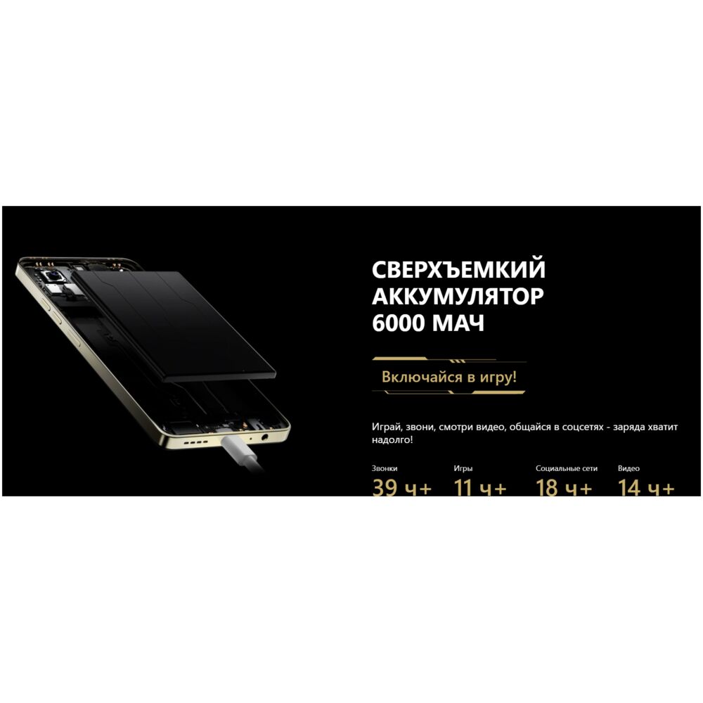 Смартфон Tecno Pova 5 8/128GB Hurricane Blue (TCN-LH7N.128.HUBL), купить в  Москве, цены в интернет-магазинах на Мегамаркет