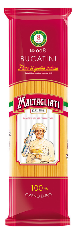 Купить макаронные изделия Maltagliati № 008 Bucatini 450 г, цены на Мегамаркет | Артикул: 100032485384