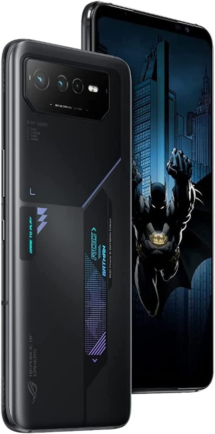 Смартфон ASUS ROG Phone 6 12/256GB Batman Edition Черный – купить в Москве,  цены в интернет-магазинах на Мегамаркет