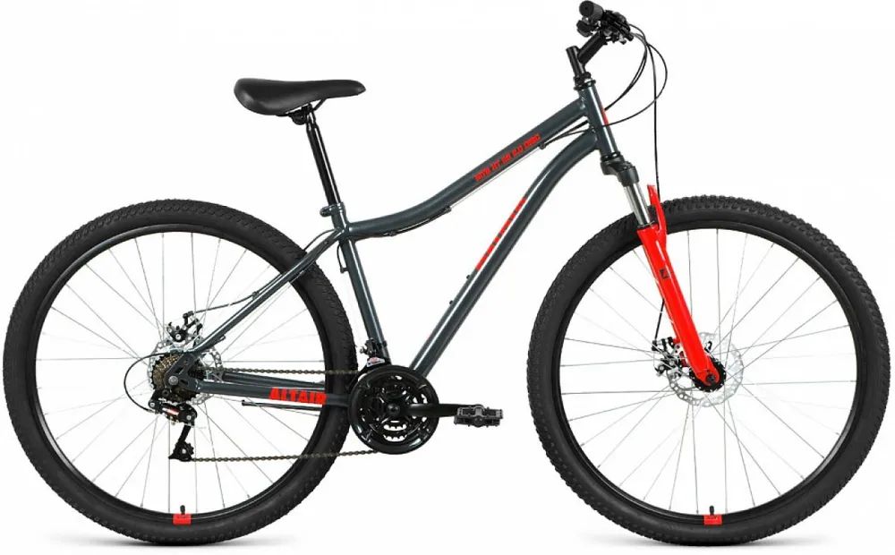 Велосипед Altair Mtb Ht 2.0 D 21 скорость, ростовка 19, тёмно-серый, красный, 29 – купить в Москве, цены в интернет-магазинах на Мегамаркет