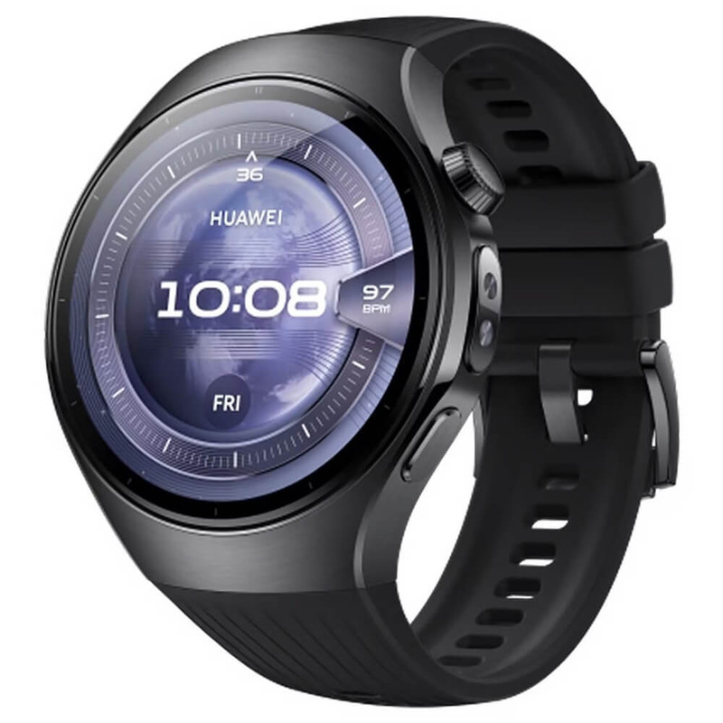 Смарт-часы Huawei Watch 5 46 мм Black (55020EVN) - купить в билайн - официальный магазин, цена на Мегамаркет