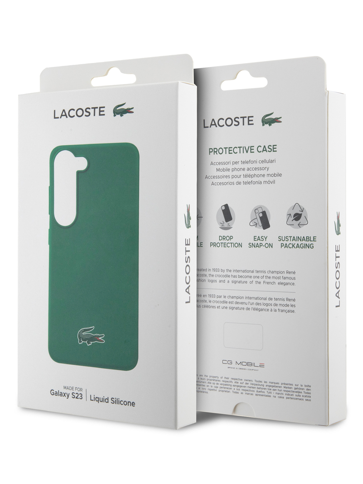 Чехол Lacoste для Galaxy S23 Croc Logo Hard Green, купить в Москве, цены в  интернет-магазинах на Мегамаркет