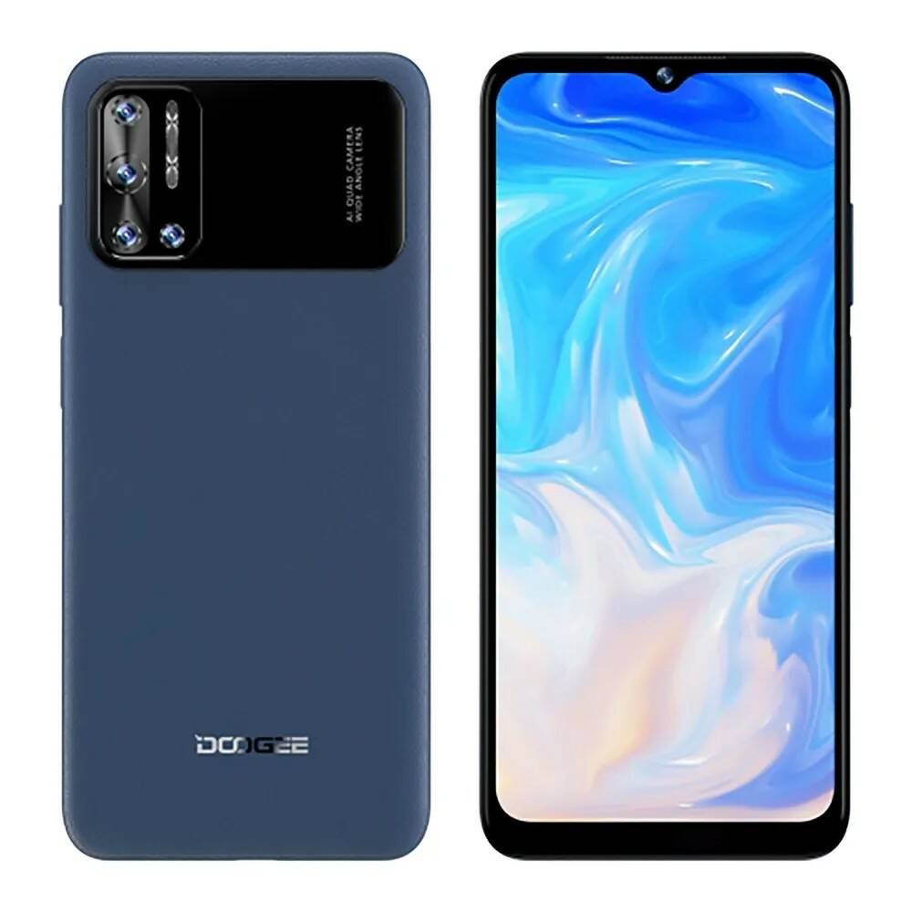 Смартфон Doogee N40 Pro 6/128GB Blue (art-13678) – купить в Москве, цены в  интернет-магазинах на Мегамаркет