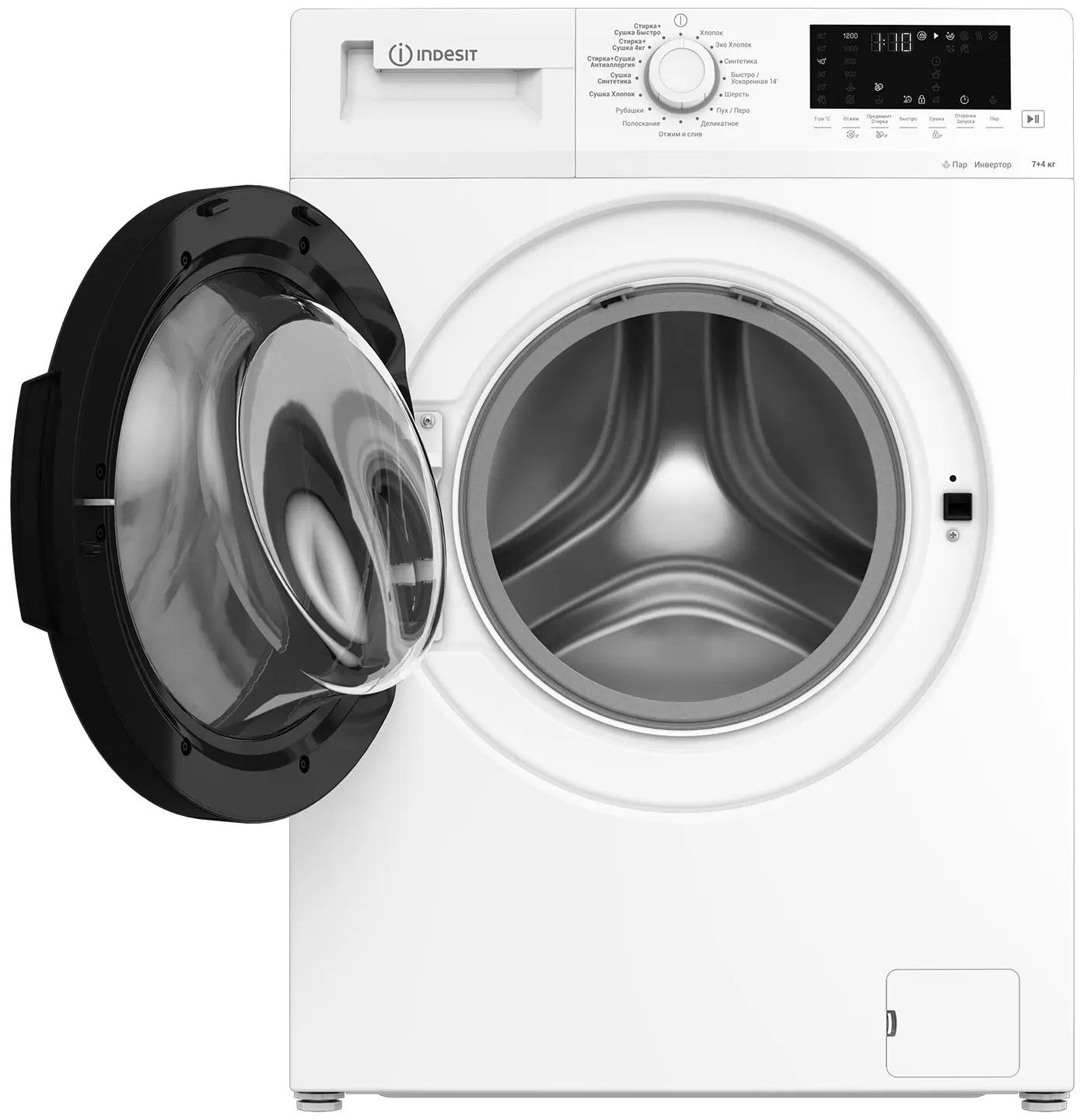 Стиральная машина Indesit WDS 7428C7 SVW белый – купить в Москве, цены в  интернет-магазинах на Мегамаркет