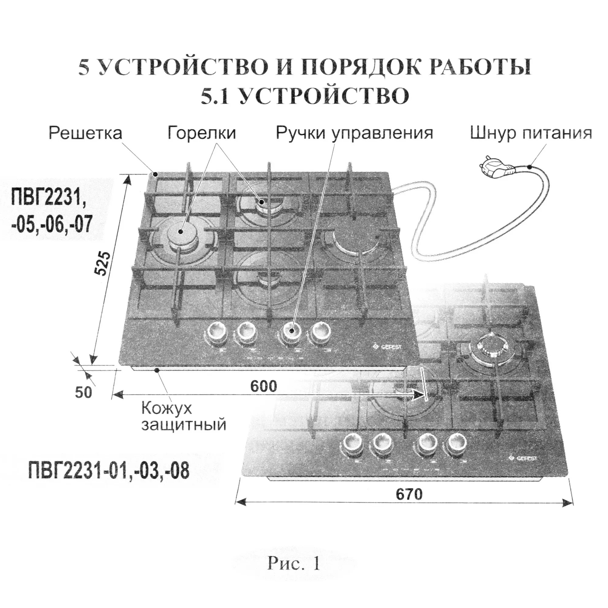 Газовая панель гефест как разобрать