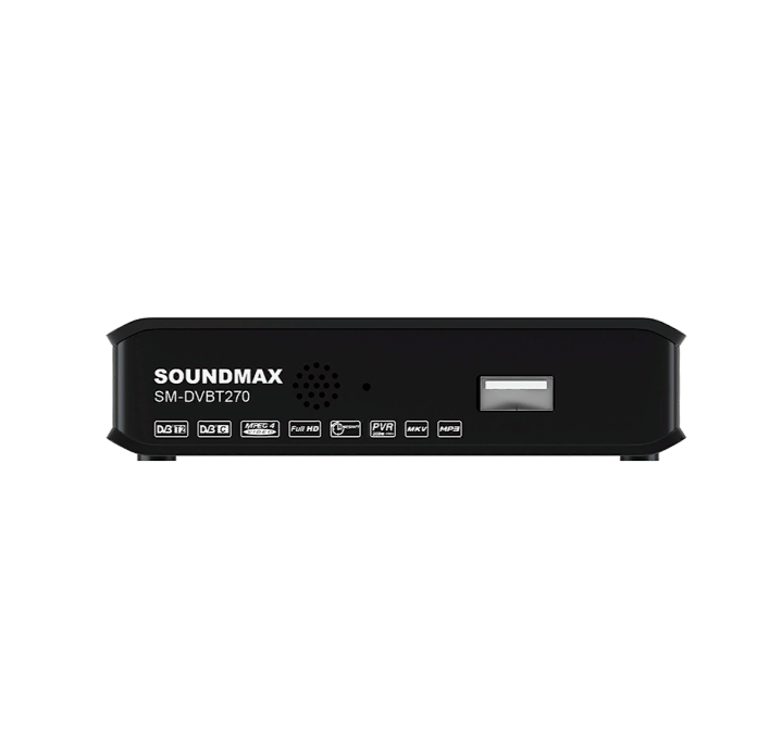 Тюнер Soundmax SM-DVBT270 Black (5050370959434) - отзывы покупателей на ...