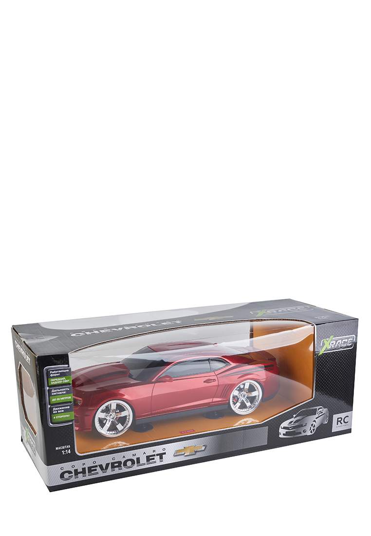 Купить машина на Р/У CHEVROLET CAMARO COPO 1:14, свет, с аккум. 866-1402B,  цены на Мегамаркет