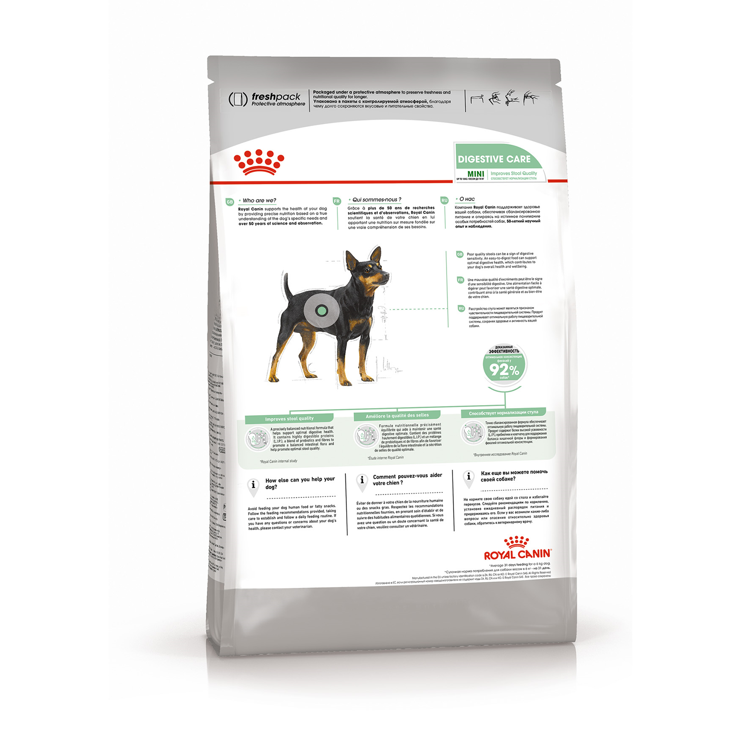 Сухой корм для собак Royal Canin Mini Digestive Care, с чувствительным  пищеварением 3 кг - отзывы покупателей на маркетплейсе Мегамаркет | Артикул  товара:100025357692