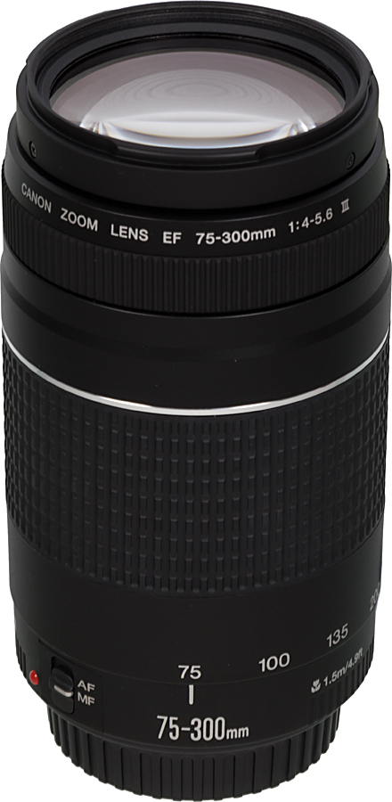 Объектив Canon EF III 75-300mm f/4-5.6 (6473a015), купить в Москве, цены в интернет-магазинах на Мегамаркет