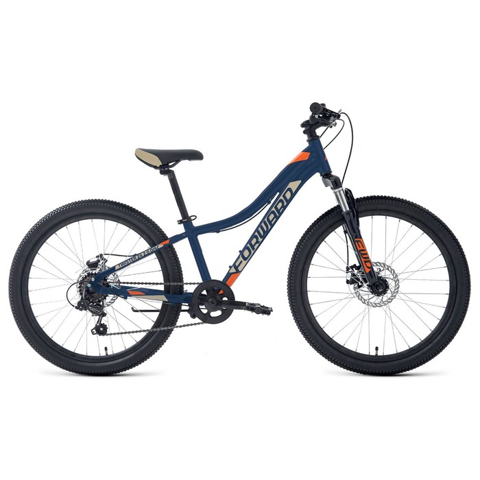 Forward Велосипед 24" Forward Twister 2.0 D, 2022, цвет темно-синий/оранжевый, размер 12" - купить в Москве, цены на Мегамаркет | 100066592073