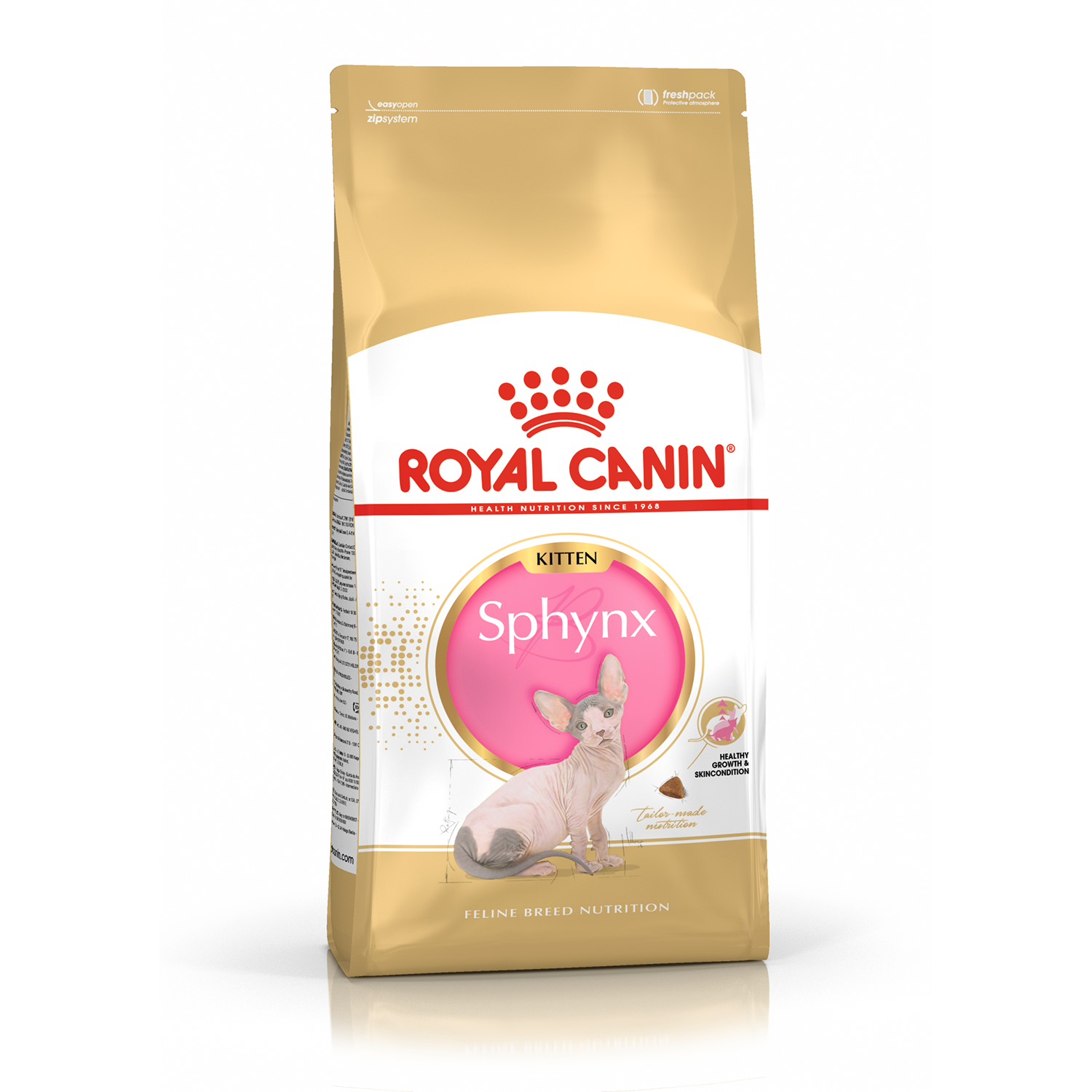 Сухой корм для котят Royal Canin Sphynx Kitten, для породы Сфинкс 2 кг - купить в Зоомаркет, цена на Мегамаркет