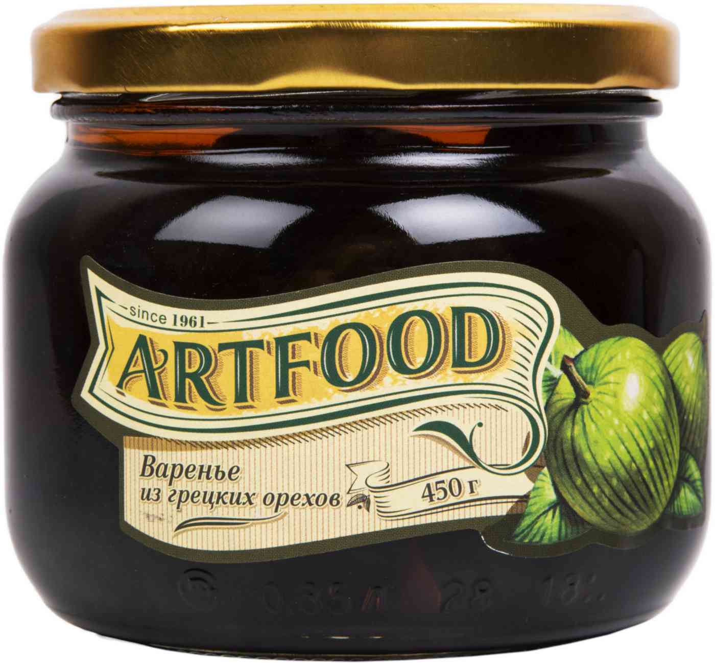 Купить варенье Artfood из грецких орехов 450 г, цены на Мегамаркет |  Артикул: 100049218643