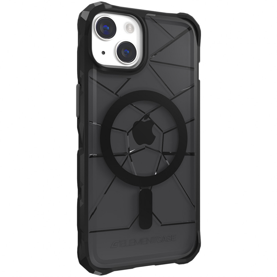 Чехол Element Case Special Ops MagSafe для iPhone 14 Plus, Smoke/Black,  купить в Москве, цены в интернет-магазинах на Мегамаркет