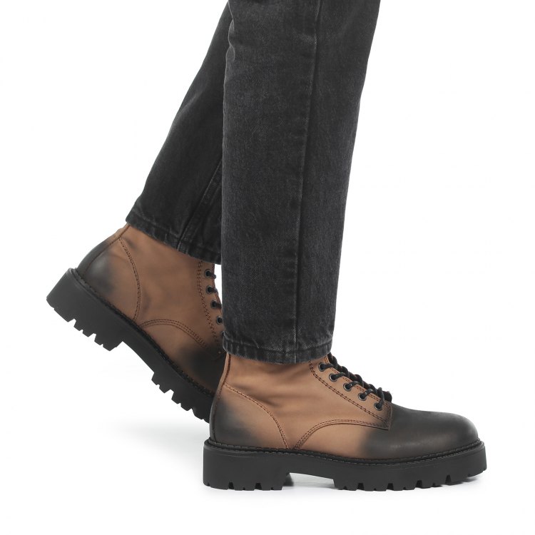 Ботинки мужские Tommy Jeans EM0EM00824 коричневые 45 EU