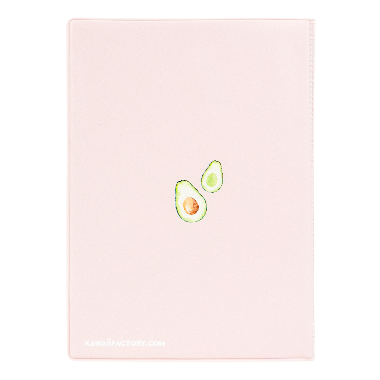 Обложка для автодокументов унисекс Kawaii Factory Life is - pink and avocado розовая