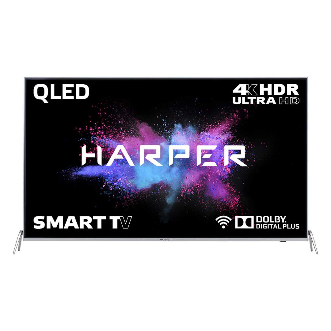 Телевизор Harper 55Q850TS, 55"(140 см), UHD 4K