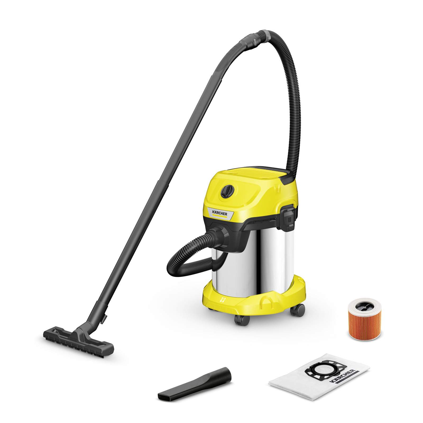 Хозяйственный пылесос Karcher WD 3 S V-17/4/20 | 1.628-135.0 - купить в Мегамаркет Москва Пушкино, цена на Мегамаркет