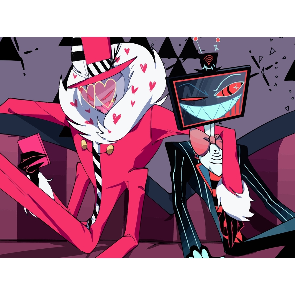 Hazbin hotel valentino x vox