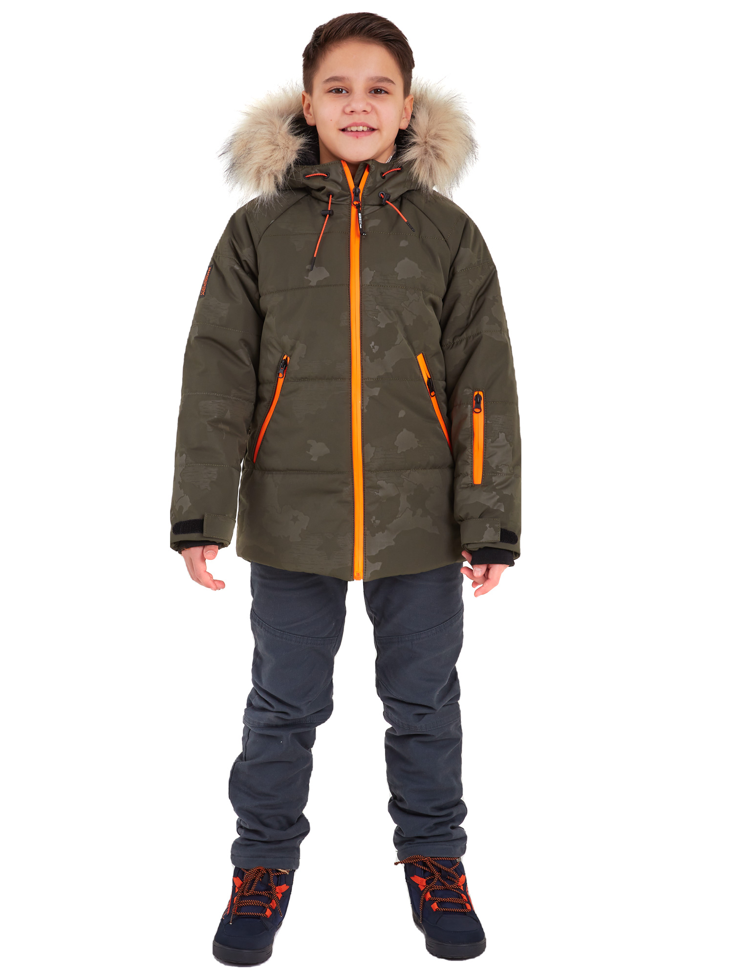 Куртка детская Batik Мерфи 455-22з цв.хаки р.158
