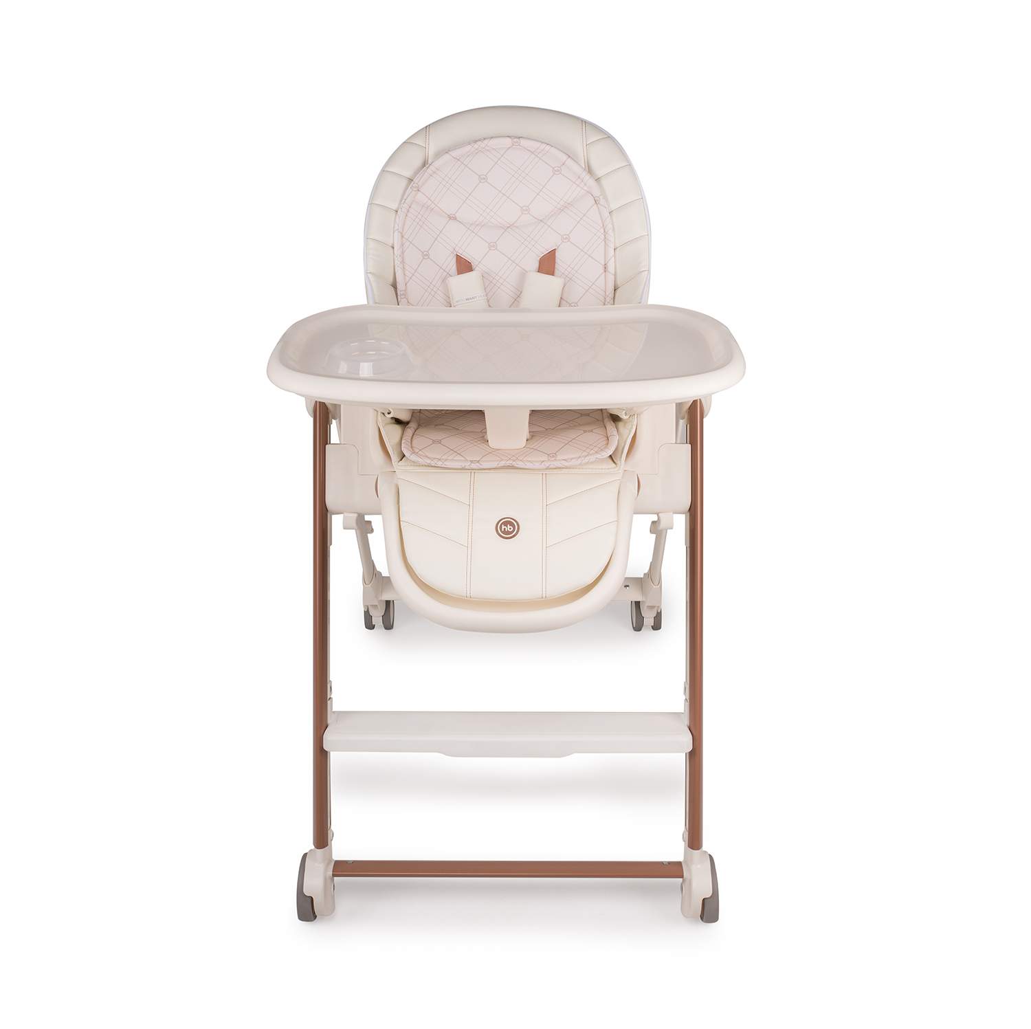 Стульчик для кормления happy baby william v2 beige