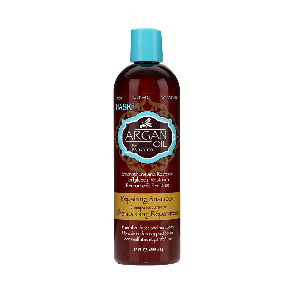 Купить шампунь для волос Hask Argan Oil from Morocco с аргановым маслом 355мл, цены на Мегамаркет | Артикул: 100030014214