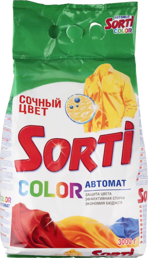 Sorti Rosa Порошок для стирки Sorti color 3 кг купить в интернет-магазине, цены на ...
